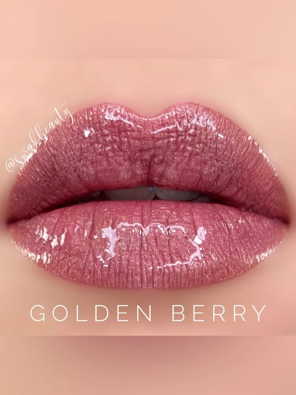 SeneGence Golden Berry lipsense in Metallic Rose
